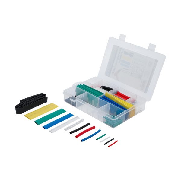 Assortiment de gaines thermorétractables | couleurs | 171 pièces