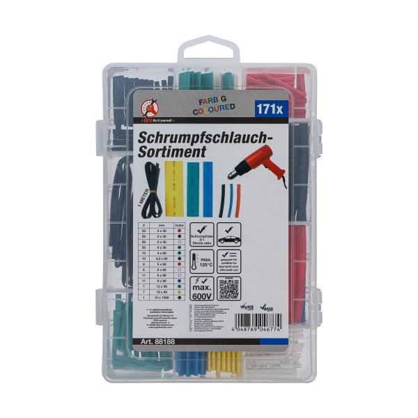 Assortiment de gaines thermorétractables | couleurs | 171 pièces – Image 3