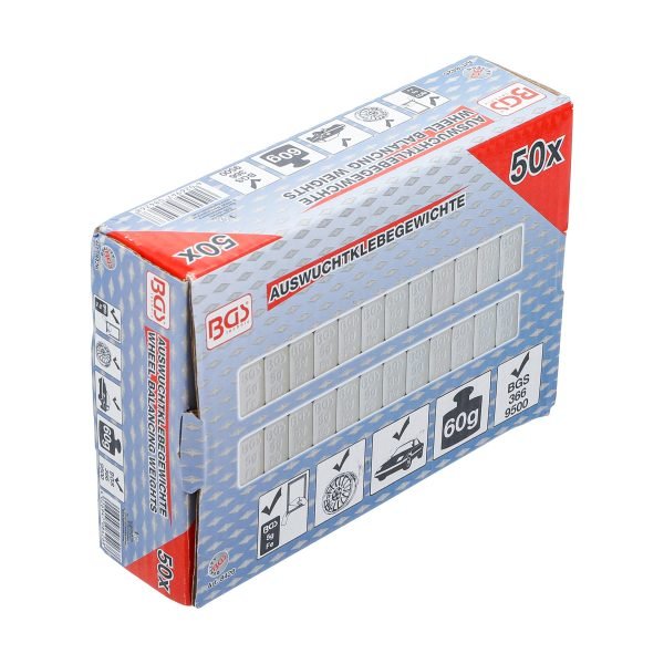 Masse déquilibrage | 12 x 5 g | 50 pièces – Image 3