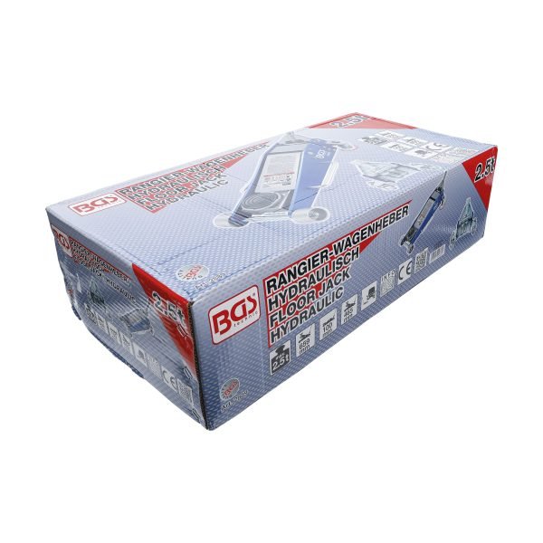 Cric rouleur | hydraulique | construction aluminium-acier | 2,5 t – Image 5