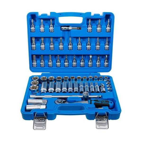 Coffret de douilles | 10 mm (3/8") | 61 pièces