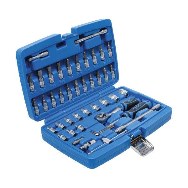 Coffret de douilles | 6,3 mm (1/4") | en pouces | 46 pièces – Image 3
