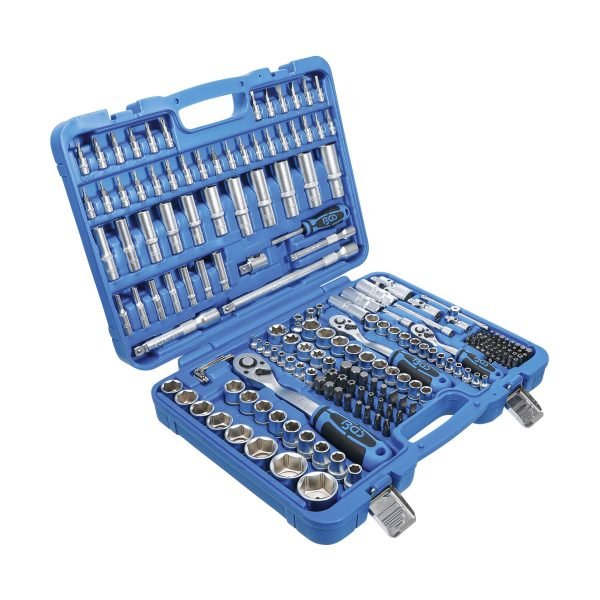 Jeu de douilles à six pans | 6,3 mm (1/4") / 10 mm (3/8") / 12,5 mm (1/2") | 192 pièces – Image 3