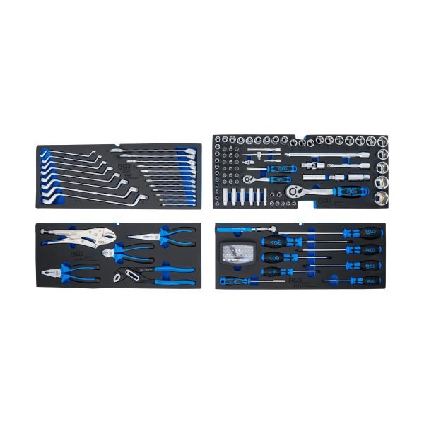 Caisse à outils métallique | 3 tiroirs | avec 143 outils – Image 2
