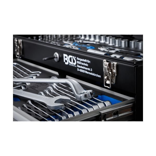 Caisse à outils métallique | 3 tiroirs | avec 143 outils – Image 10