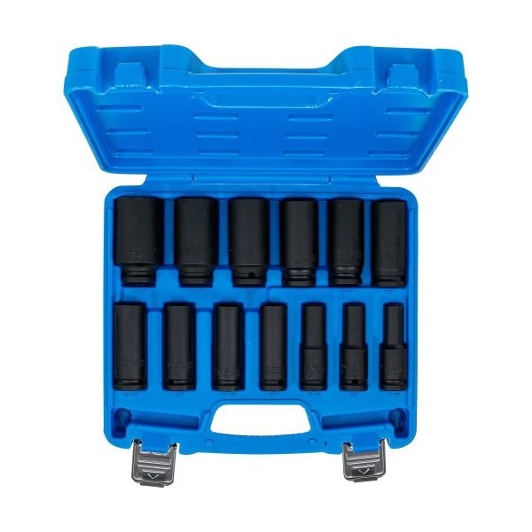 Jeu de douilles à choc, six pans, longues | 12,5 mm (1/2") | pouce | 13 pièces – Image 4