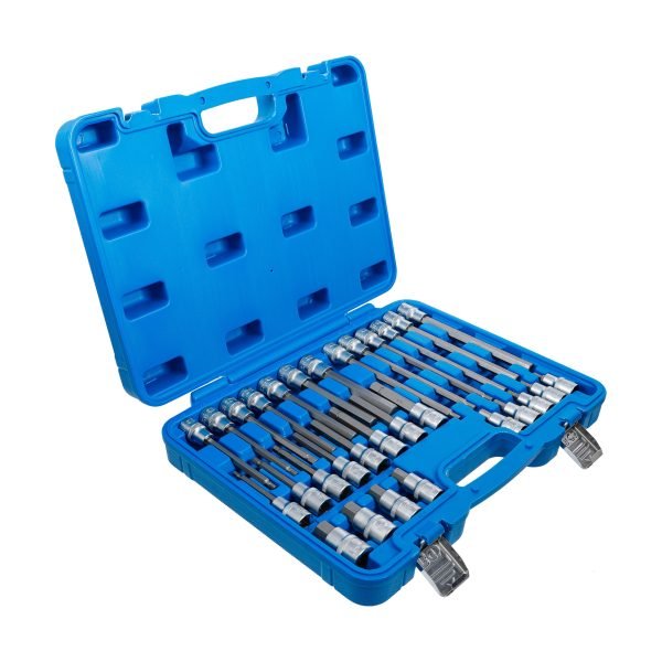 Jeu de douilles à embouts | 12,5 mm (1/2") | six pans intérieurs | 30 pièces – Image 3