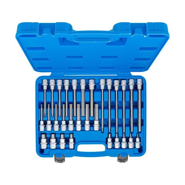 Jeu de douilles à embouts | 12,5 mm (1/2") | six pans intérieurs | 30 pièces – Image 4
