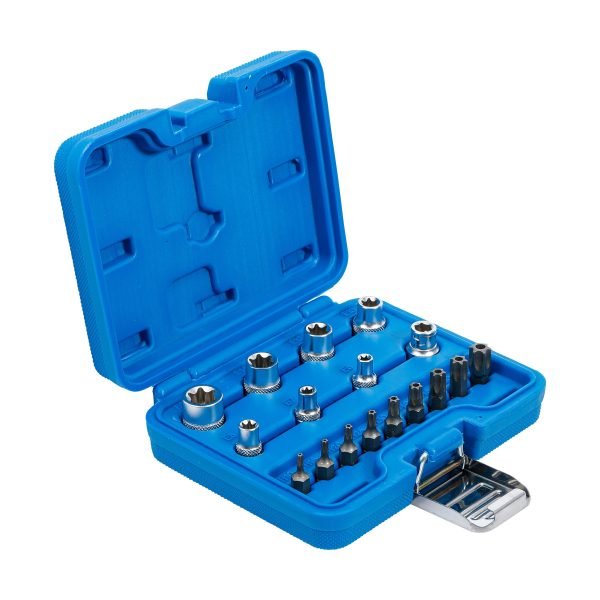 Jeu de Douilles | profil E / profil T (pour Torx) | 17 pièces – Image 3