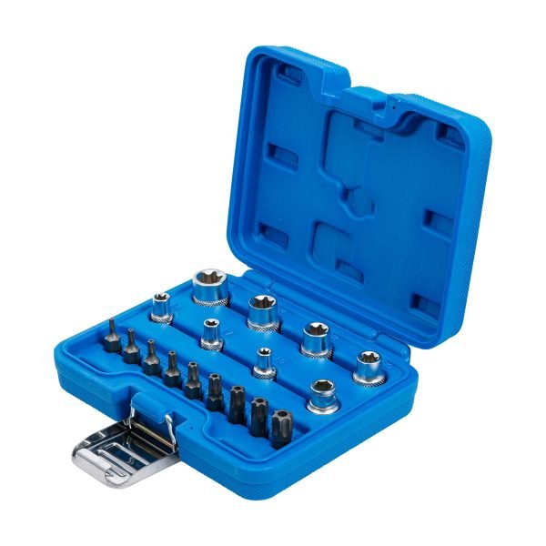 Jeu de Douilles | profil E / profil T (pour Torx) | 17 pièces – Image 2