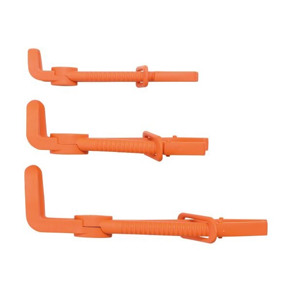Jeu de pinces pour durites flexibles | coudées sur 90° | 155 - 255 mm | 3 pièces – Image 2
