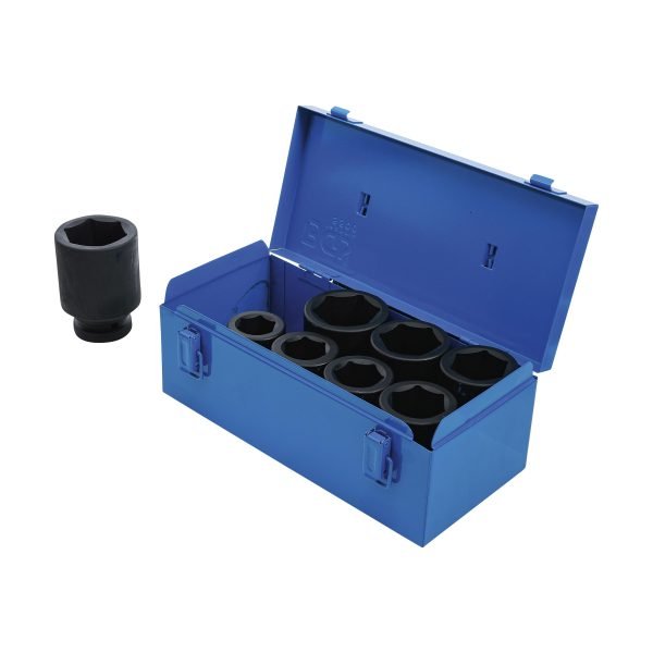 Jeu de douilles à choc, six pans, longues | 25 mm (1") | 27 - 50 mm | 8 pièces – Image 2
