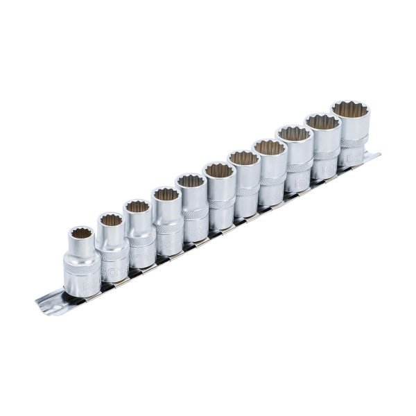 Jeu de Douilles, douze pans | 12,5 mm (1/2") | 10 - 21 mm | 11 pièces – Image 2