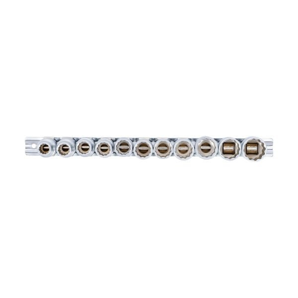 Jeu de Douilles, douze pans | 12,5 mm (1/2") | 10 - 21 mm | 11 pièces – Image 3