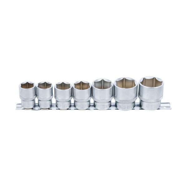 Jeu de Douilles, six pans | 12,5 mm (1/2") | 20 - 32 mm | 7 pièces