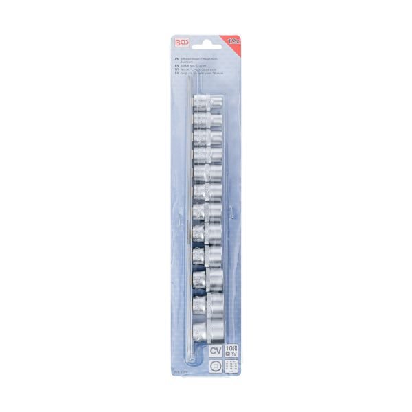 Jeu de Douilles, douze pans | 10 mm (3/8") | 8 - 19 mm | 12 pièces – Image 4