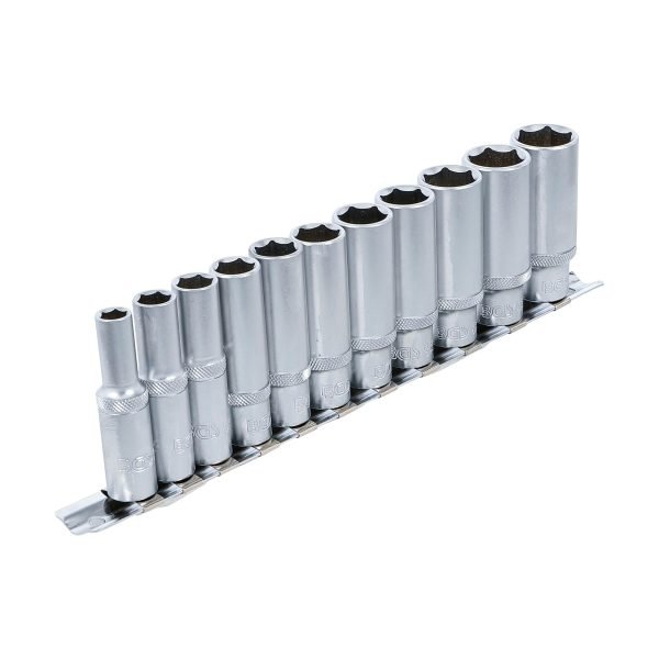 Jeu de douilles, six pans, longues | 10 mm (3/8") | 8 - 19 mm | 11 pièces – Image 2