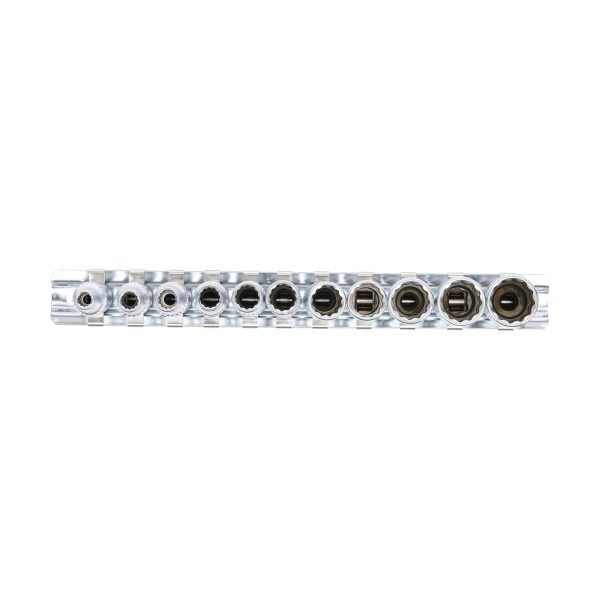 Jeu de douilles, douze pans, longues | 6,3 mm (1/4") | 4 - 13 mm | 11 pièces – Image 3