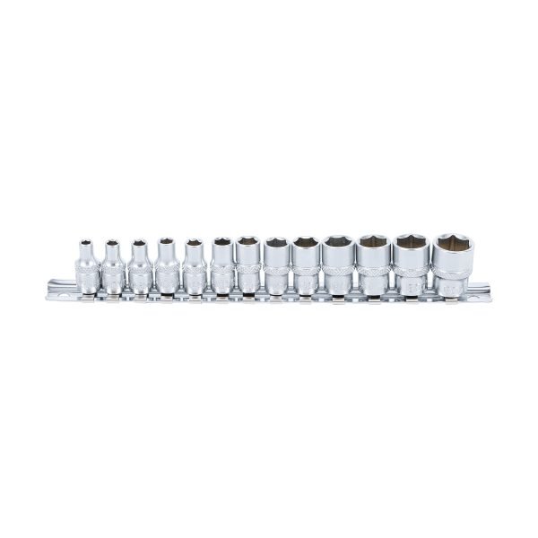 Jeu de Douilles, six pans | 6,3 mm (1/4") | 4 - 14 mm | 13 pièces