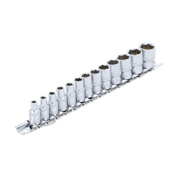 Jeu de Douilles, six pans | 6,3 mm (1/4") | 4 - 14 mm | 13 pièces – Image 2