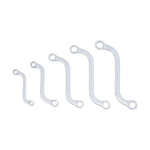 Jeu de clés polygonales doubles en S | en pouces | 3/8" - 3/4 » 5| pièces – Image 4